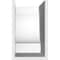Ekena Millwork Standard Alpine Architectural Grade PVC Rafter Tail, 6"W X 10"H X 24"L RFTP06X10X24ALP - alternate 4